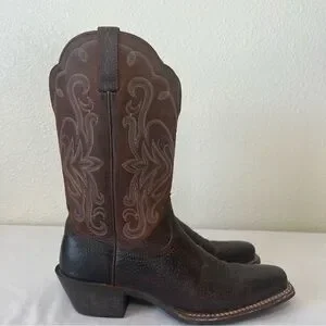 Ariat Cowgirl Boots Women s Size 7B Legend Western Brown Rowdy 10001046 15825